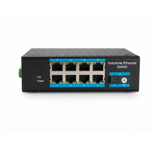 ExeLink ISF1009 8*10/100 neupravljivi industrijski switch Base -TX ports 1*10 Base-FX SC Ports Cene