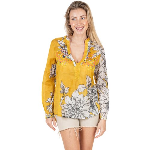 Isla Bonita By Sigris Topi &amp;amp; Bluze Srajca Rumena Slike