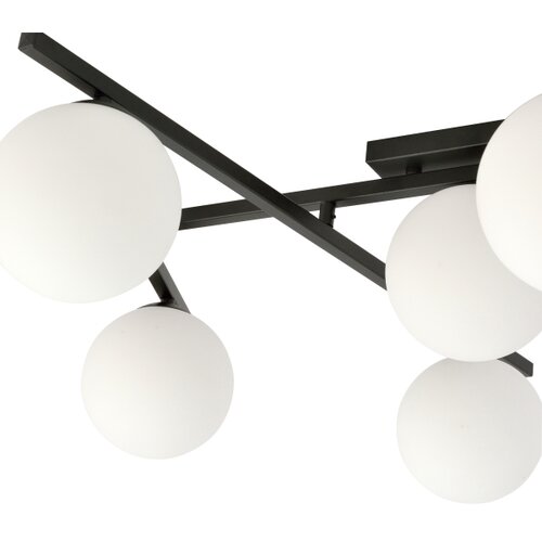  plafonsko svetlo smart 4xE14/10W/230V crno/belo Slike