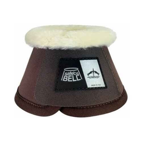 VEREDUS Zvonci za kopita SAFETY BELL LIGHT Save the Sheep, rjavi - XL Slike