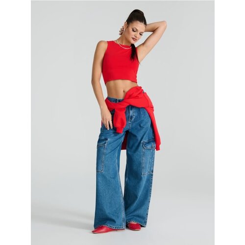 Sinsay Traperice cargo wide leg Cijene