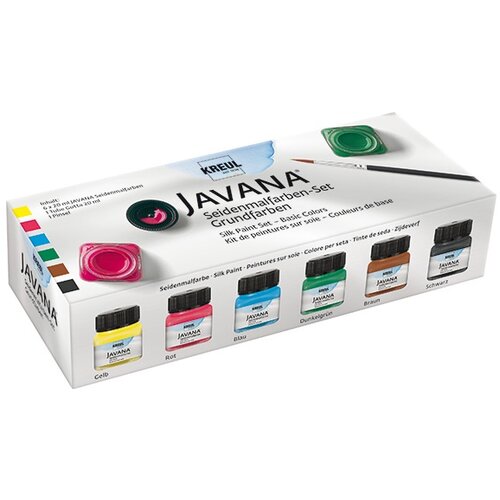  Set boja za svilu JAVANA - 6 x 20 ml (boje za svilu) Cijene
