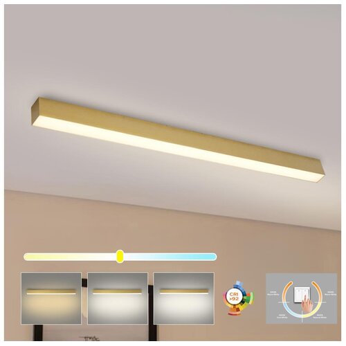  Brilagi - plafonsko LED svetlo za kupatilo SLEEKLINE LED/40W/230V zlatno IP44 Cene