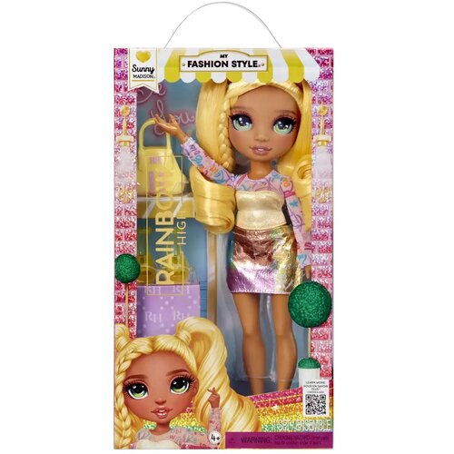 Mga Entertainment Rainbow High: Moj modni slog Sunny Madison modna lutka z dodatki Cene