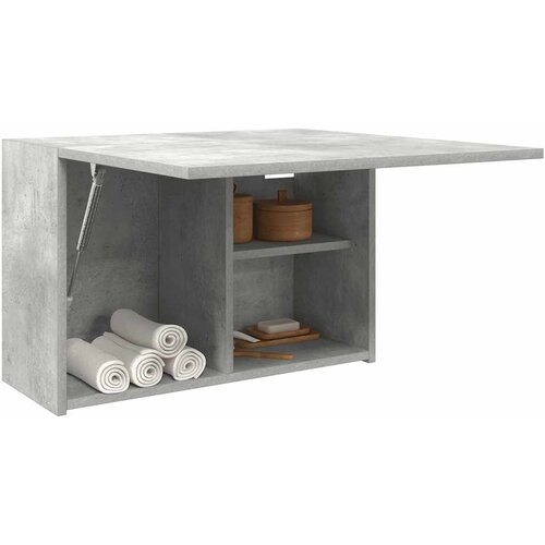 VidaXL Kupaonski zidni ormarić beton sivi 60x25x40cm konstruirano drvo Slike