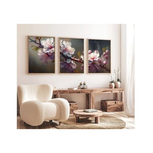 WALLXPERT Uokvirena slika Huhu222, 20x30 cm, 3 dijela Cijene