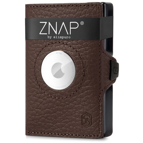 slimpuro Denarnica ZNAP Airtag Wallet, 8 kartic, predal za kovance, 9 x 1,5 x 6 cm (Š x V x G), zaščita RFID Cene