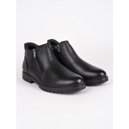 Shelvt Men&amp;#039;s black winter insulated boots Slike