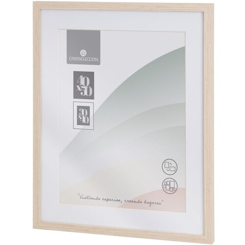 Casa Selecci&amp;oacute;n Viseći okvir u prirodnoj boji 42x52 cm Sencillo &amp;ndash; Slike