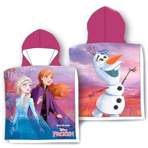 Pamučni pončo ručnik Disney Frozen 55 x 100 cm Slike