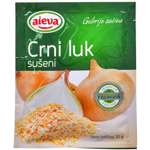 Aleva crni luk sušeni 20g Cene