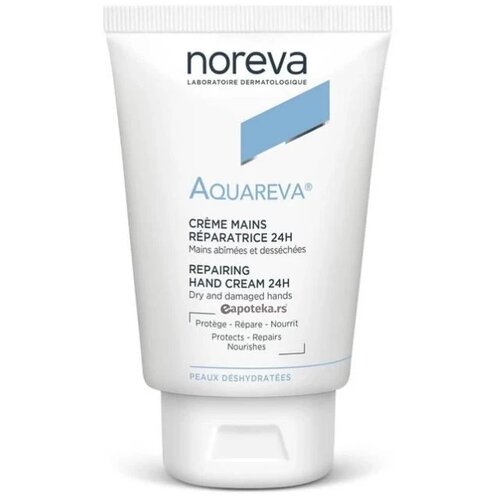 Noreva Aquareva Repairing Hand Cream 24H regenerirajuća krema za ruke s hidratantnim učinkom 50 ml Cijene