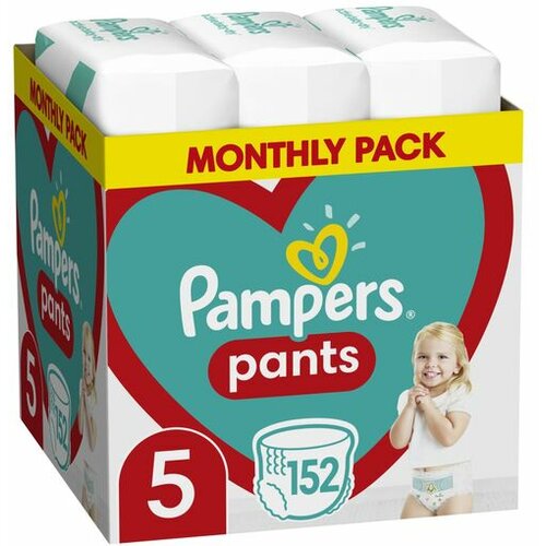 Pampers pelene Pants mesečno pakovanje S5 (152) Cene