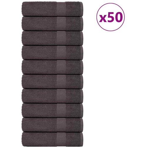  Ručnici za ruke FROGN 50 kom antracit 50x100 cm 360 g/m² Cene
