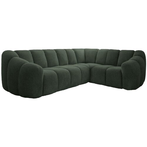 Miuform Tamno zelena kutna garnitura (s desnim kutom/u obliku slova L) Shell &amp;ndash; Slike