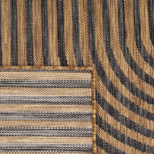 Ayyildiz Carpets Črna/rjava notranja in zunanja preproga 200x290 cm Mira 1453 &amp;ndash; Slike