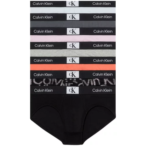 Calvin Klein Underwear Slip antracit siva / siva melange / koraljna / svijetloroza / crna / bijela