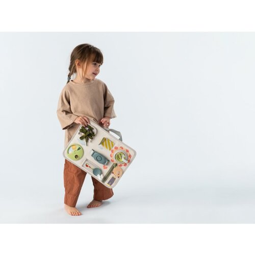 Taf Toys Snap&amp;lsquo;n Learn Board igralni pano z aktivnostmi 18 m+ 1 kos Slike
