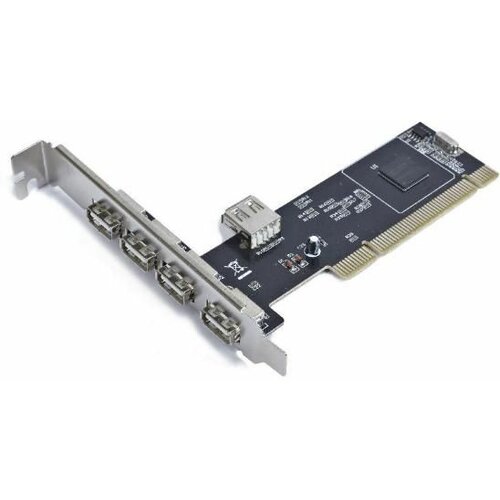 Gembird UPC-20-4P USB 2.0 4+1 port PCI adapter kontroler Slike