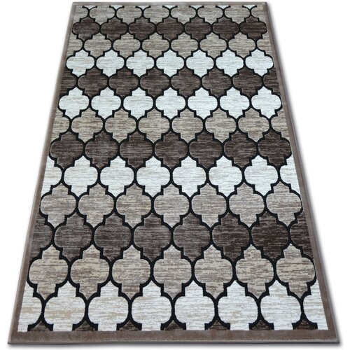 RugsX Preproge Preproga AKRIL YAZZ 3766 temno bež/Salmon Detelja 160x220 cm Bež Cene