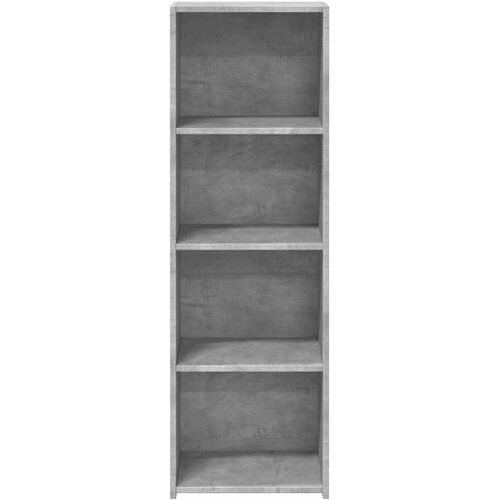  Visoka komoda siva betona 40x41x124 cm od konstruiranog drva Slike