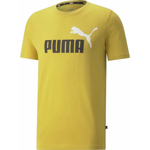 Puma Moška majica ESS+ 2 Col LogoTee Rumena