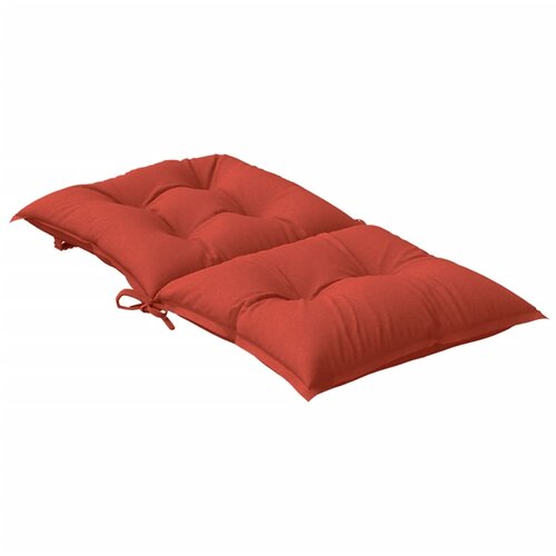  Jastuci za stolice 2 kom pro&amp;scaron;arano crvena 100x50x7 cm tkanina Slike