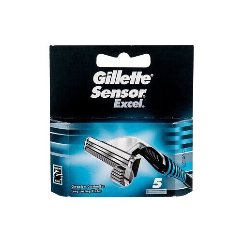 Gillette Sensor Excel britvice 5 kom za muškarce Cijene