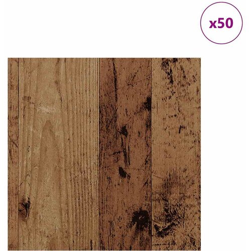Dekor Paneli 50 pcs Staro drvo 30 x 30 x 0.27 cm Slike