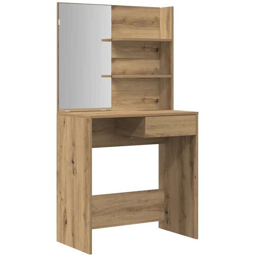 VidaXL Set toaletnog stolića Artisan hrast konstruirano drvo Slike