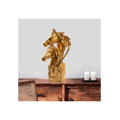 Wallxpert decorative object zlatna boja yak 043 Slike