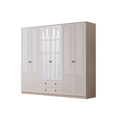 Hanah home Ormar Rb-115, 210x210x52 cm, Bijeli Slike