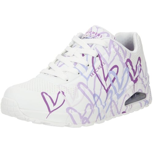 Skechers Niske tenisice 'UNO-SPREAD THE LOVE' ljubičasta / ljubičasto plava / svijetloljubičasta / bijela Cene