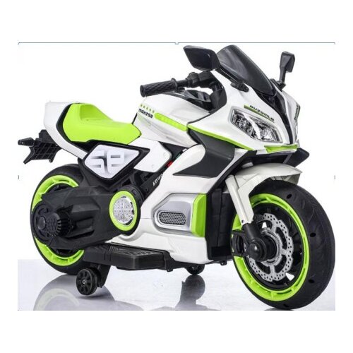 Dečiji motor na akumulator belo zeleni ( MB0390 ) Slike