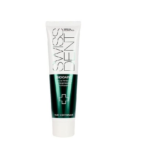 Swissdent Biocare Teeth &amp;amp; Gums regeneracijska in belilna zobna pasta 50 ml Slike