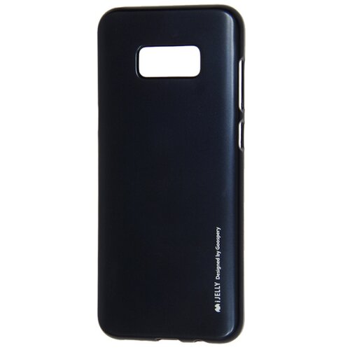 Goospery i-jelly metal tanek silikonski ovitek za samsung galaxy S8 G950 - črn Cene