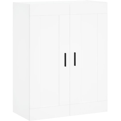 Maison Chic Stenska omarica - Zidna omarica bela 69,5x34x90 cm inženirski les iu1220, (22062699) Slike