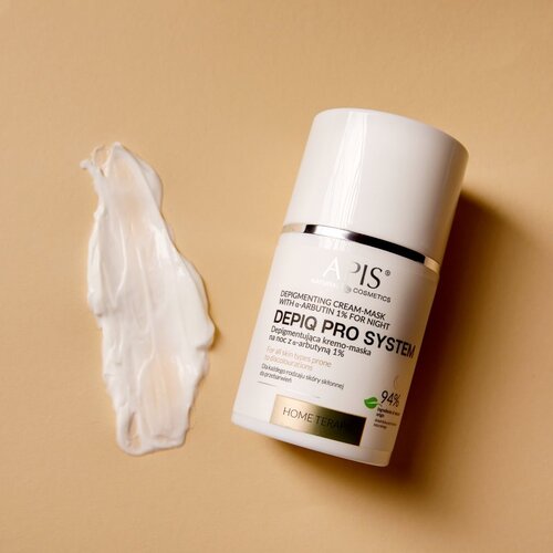 Apis Natural Cosmetics Home TerApis obnovitvena nočna kremasta maska za kožo s hiperpigmentacijo 50 ml Slike