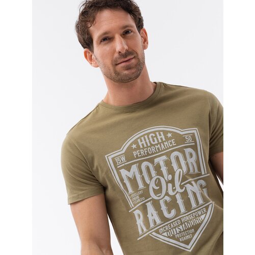 Ombre Men&amp;#039;s printed cotton t-shirt Slike