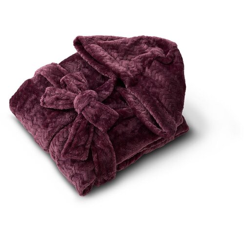 Dormeo Kućni ogrtač Warm Hug S, Ljubičasti Slike