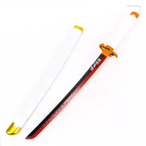 Sword Replicas Demon Slayer - Wood Sword Replica - Standard Nichirin Katana (Kyojuro Rengoku) Cene