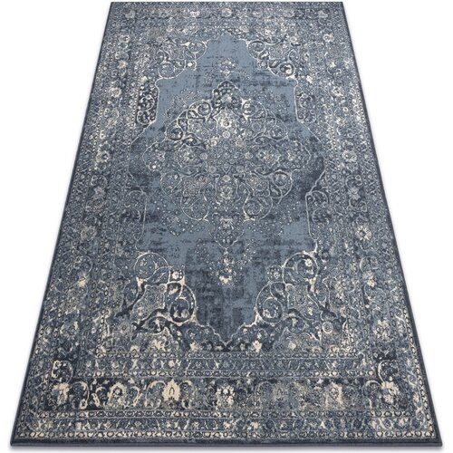 RugsX Preproge Volnena preproga NAIN Rozeta vintage 7599/50911 te 200x300 cm Modra Cene