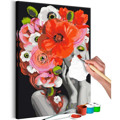 Slika za samostalno slikanje - Redhead Lady 40x60 Cijene