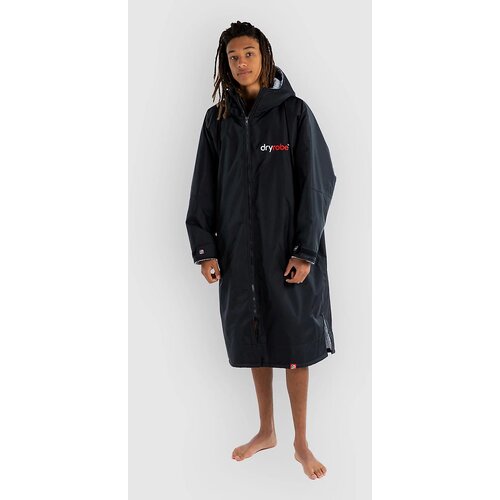Dryrobe Advance Long Sleeve Surf poncho black grey Cene