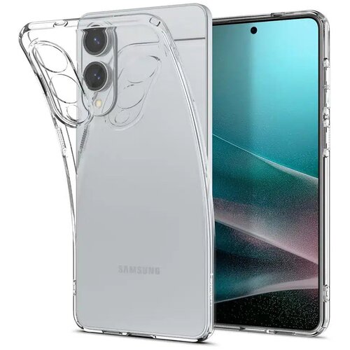 Spigen OVITEK S TEKOČIMI KRISTALI ZA SAMSUNG GALAXY S25 EDGE, PROZOREN, (5000336715) Slike