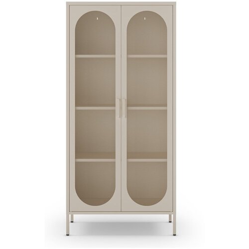 Marckeric Kremno bela omarica 80x170 cm Diora – Cene