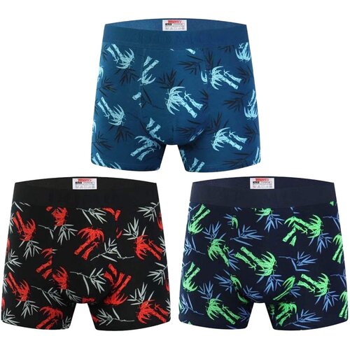Uomo 3-PACK mo&scaron;ke boksarice Wild Motion Cene