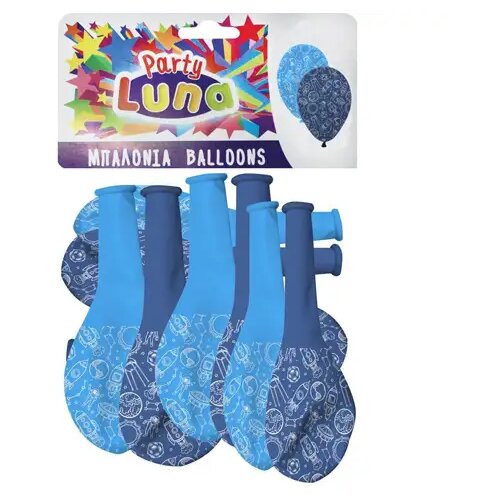 Luna Svemir - plavi party balon set 8kom Cene