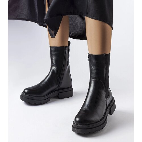 Gemre Black insulated ankle boots Fornari Cene