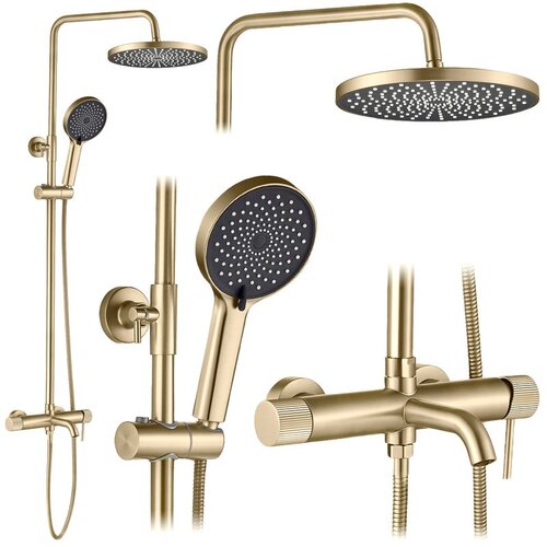 REA Bath Tu&scaron; set Rea Lungo Stripe Brush Gold Cijene